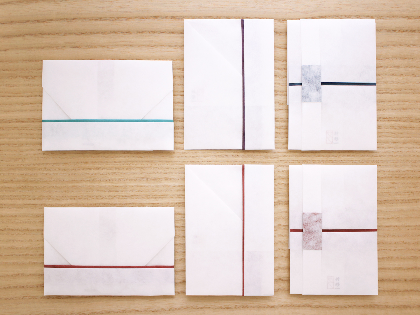 Ａ４折形は、現代に見合う新しいデザインと折り方の折形（おりかた）を提案しています。