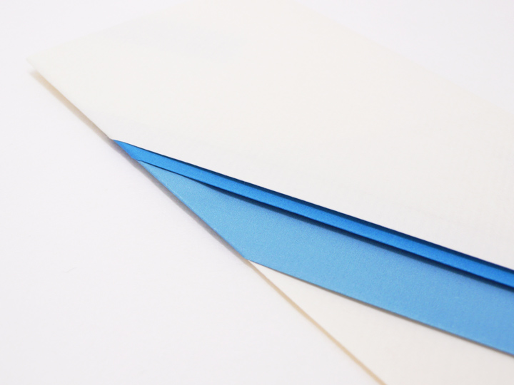 A4折形(おりかた) : 月草 - 2