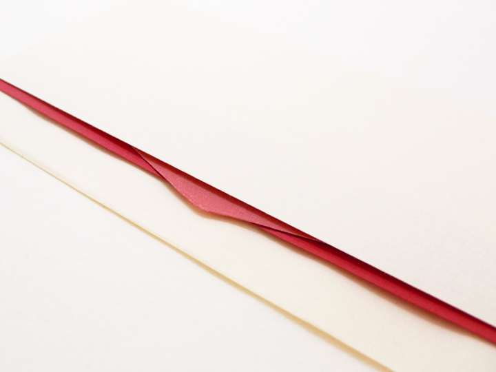 Ａ４折形（おりかた） : 紅匂 - 2