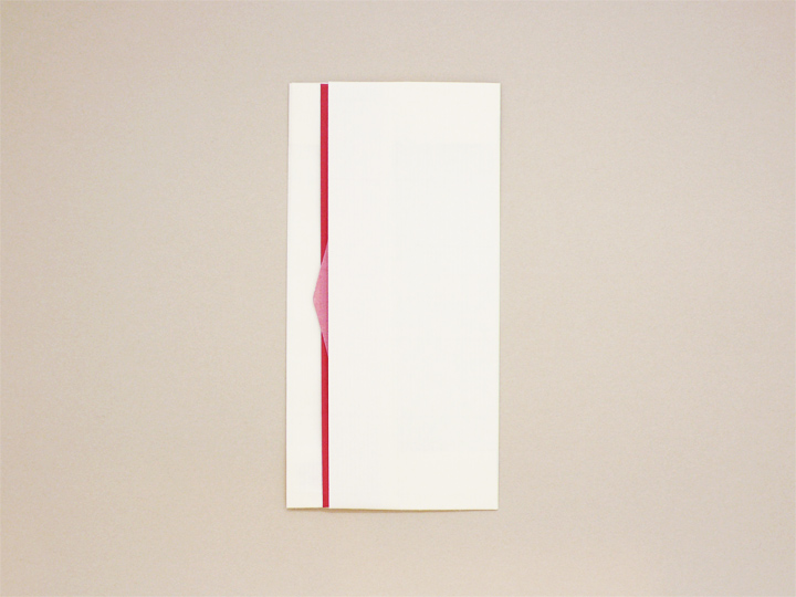 Ａ４折形（おりかた） : 紅匂 - 3