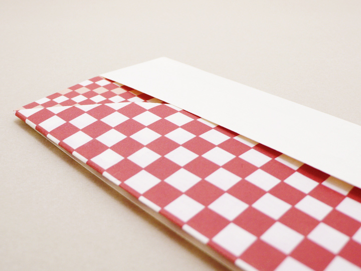 Ａ４折形（おりかた） : 石畳 - 2