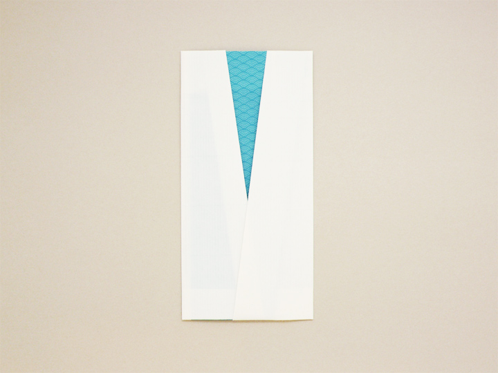 Ａ４折形（おりかた） : 青海波 - 3