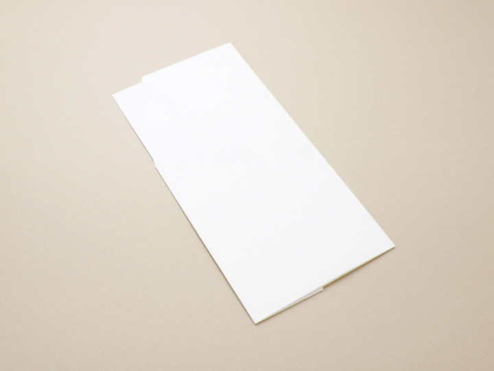 A4折形(おりかた) : 内袋 - 1