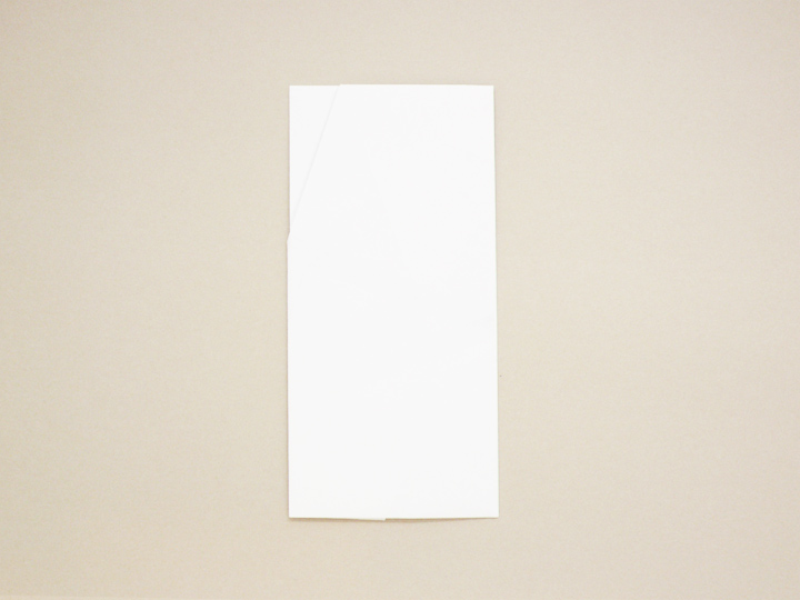 A4折形(おりかた) : 内袋 - 2