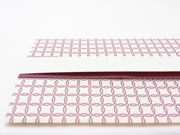 Ａ４折形（おりかた） : 輪違 - 2