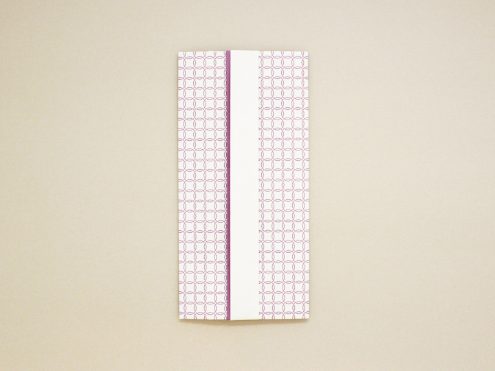 Ａ４折形（おりかた） : 輪違 - 3