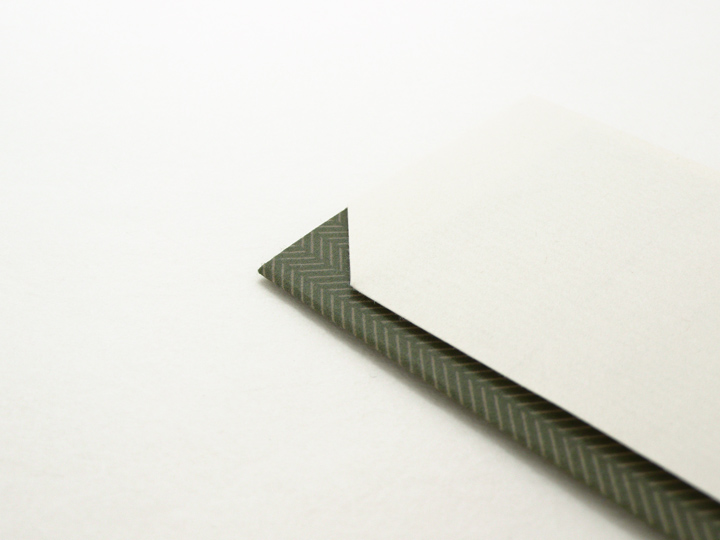 A4折形(おりかた) : 杉綾ぽち - 2