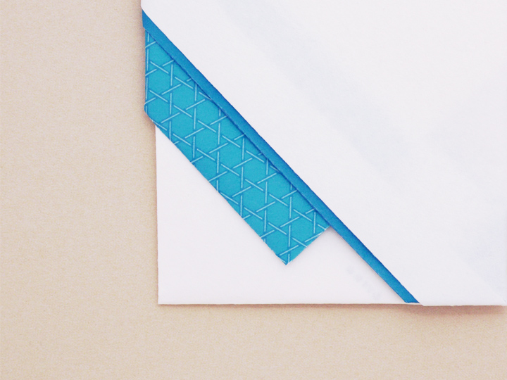 Ａ４折形（おりかた） : 籠目ぽち - 2