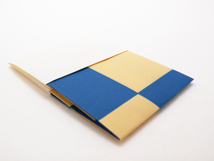 Ａ４折形（おりかた） : 石畳ぽち - 2