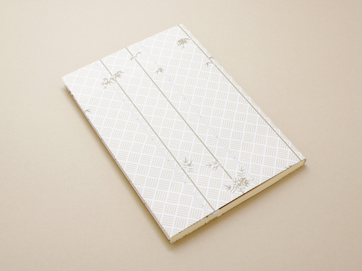 Ａ４折形（おりかた） : 網代に細竹 - 1