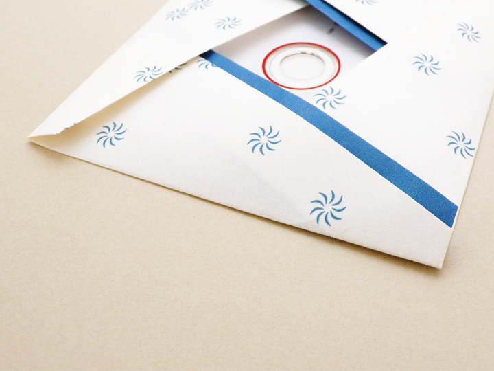 Ａ４折形（おりかた） : 負い包み - 2