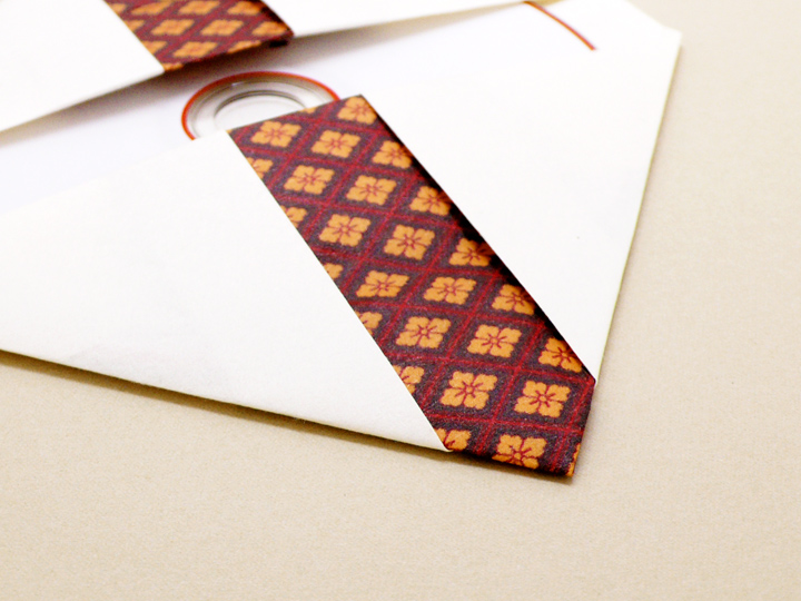 Ａ４折形（おりかた） : 違い包み - 2