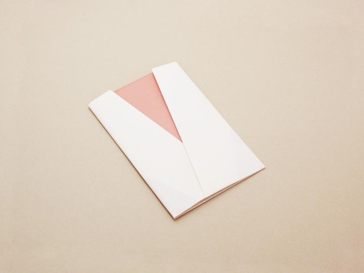 Ａ４折形（おりかた） : 雪下ぽち - 1