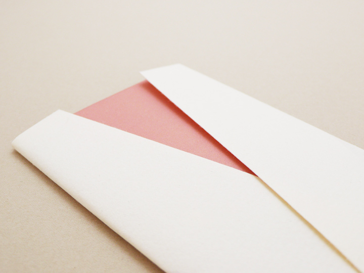 Ａ４折形（おりかた） : 雪下ぽち - 2