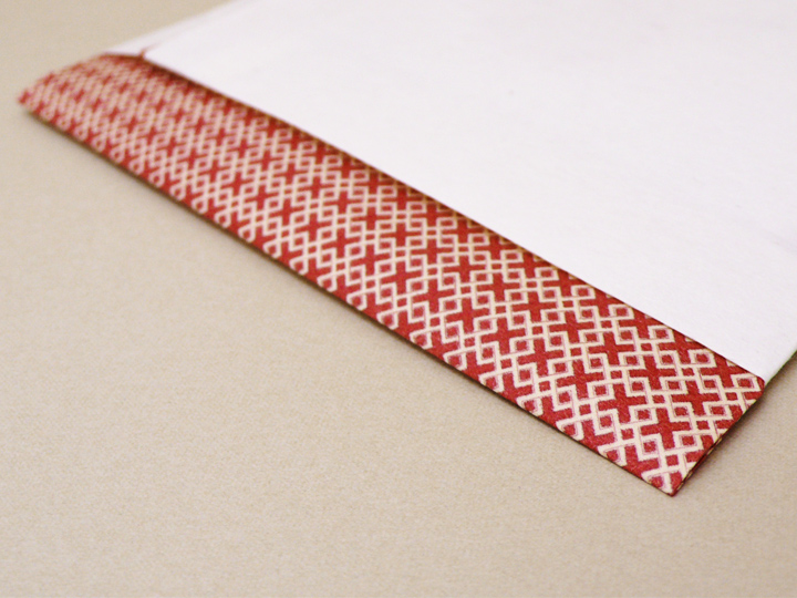 Ａ４折形（おりかた） : 入れ子包み - 2