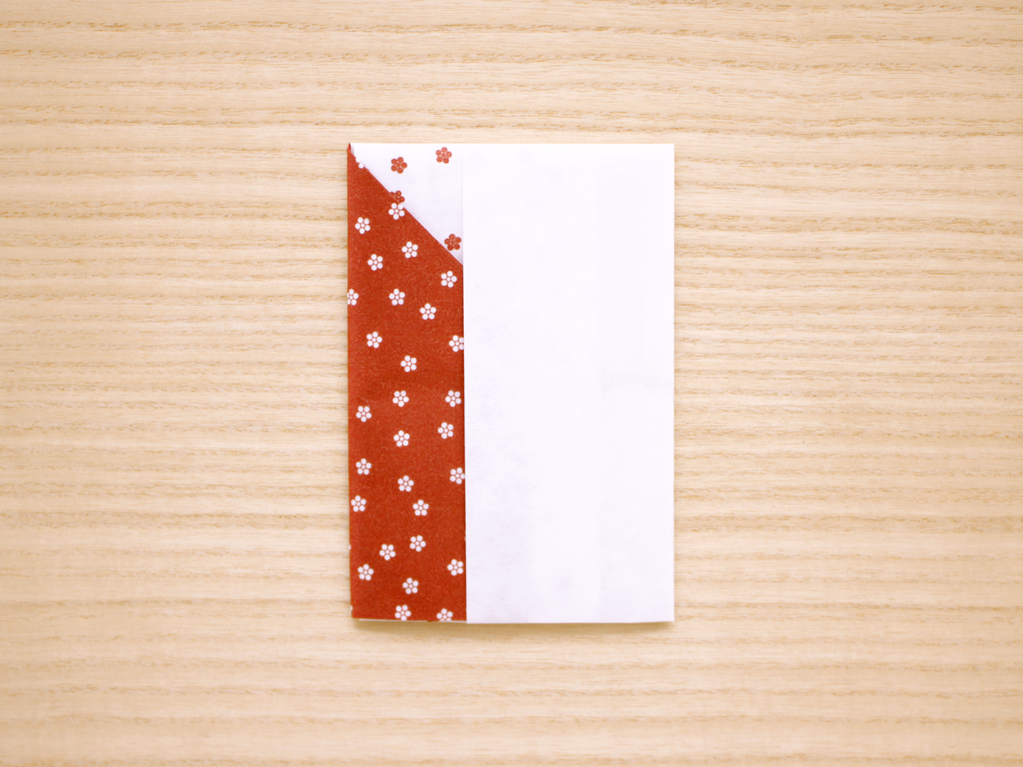 Ａ４折形（おりかた） : 小梅ぽち - 1