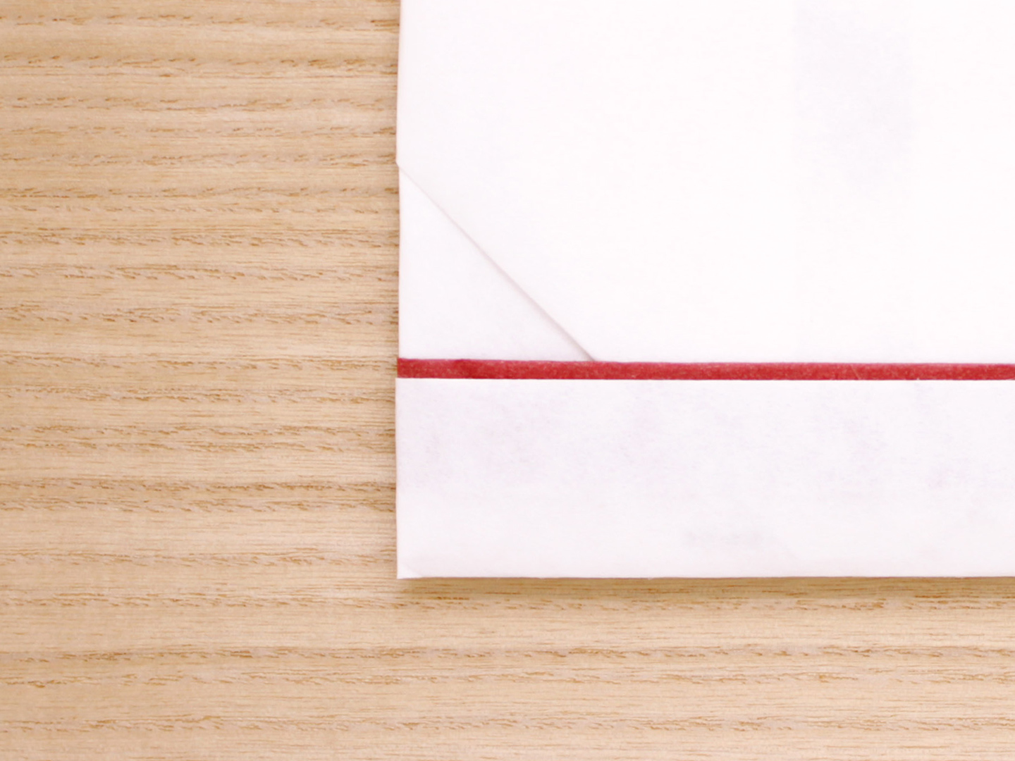 Ａ４折形（おりかた） : 細ぽち・伝承形 - 3