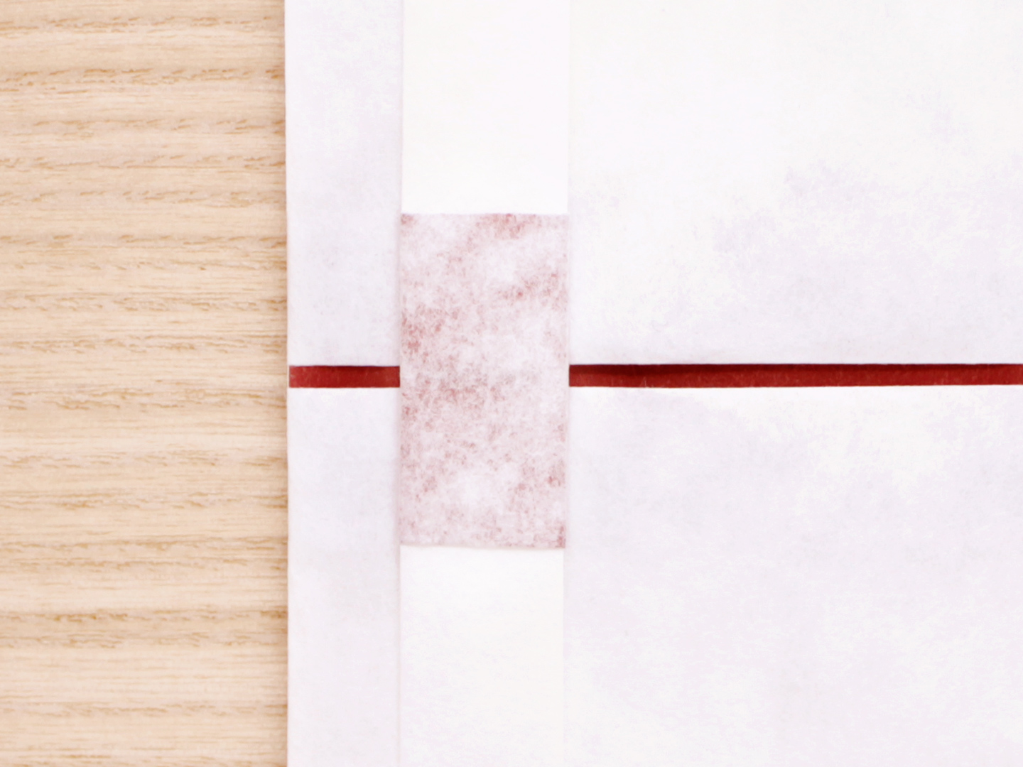 Ａ４折形（おりかた） : 細ぽち・一条 - 2